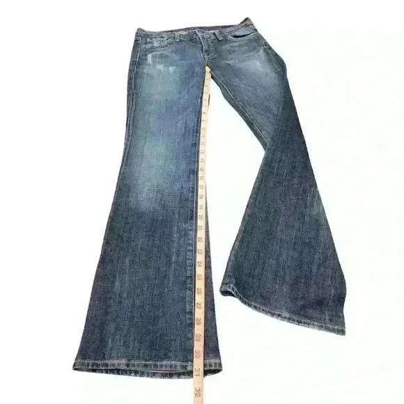 Citizens of Humanity Ric Rac #8 Low Waist Boot Cut Stretch Medium Wash Jeans - Picture 1 of 11